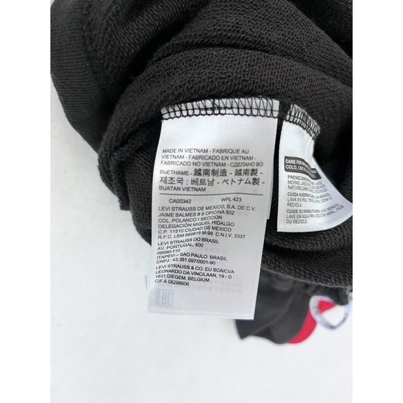 Levis Florence Crew Sweatshirt Womens Large Waist Tie - Picture 10 of 11